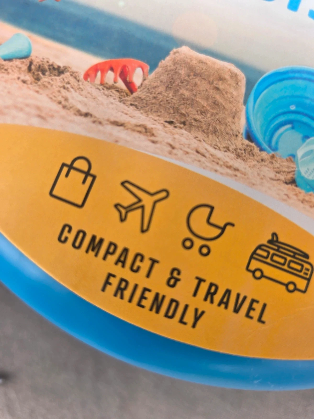 Compactoys Beach Set - 7 in 1 - blue – photo 3